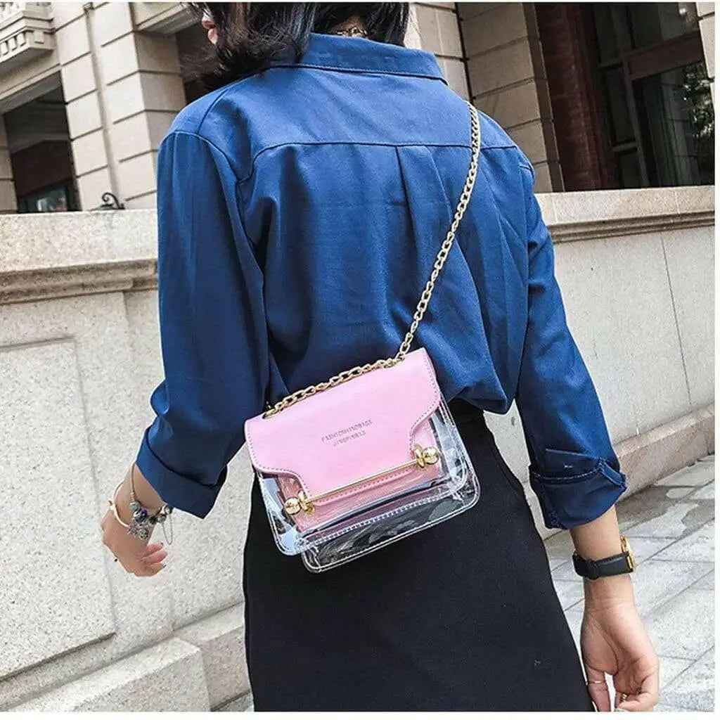 Quilted crossbody handbag side view - Epicplacess