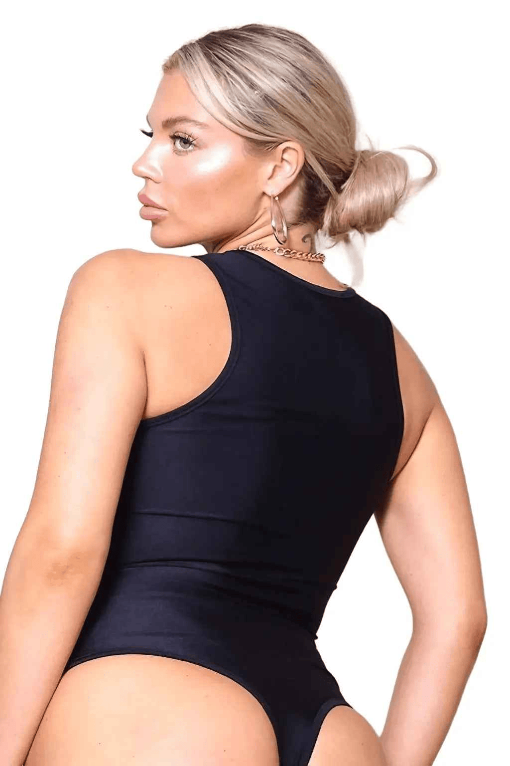 Ballerina Trim bodysuit close detail - Epicplacess