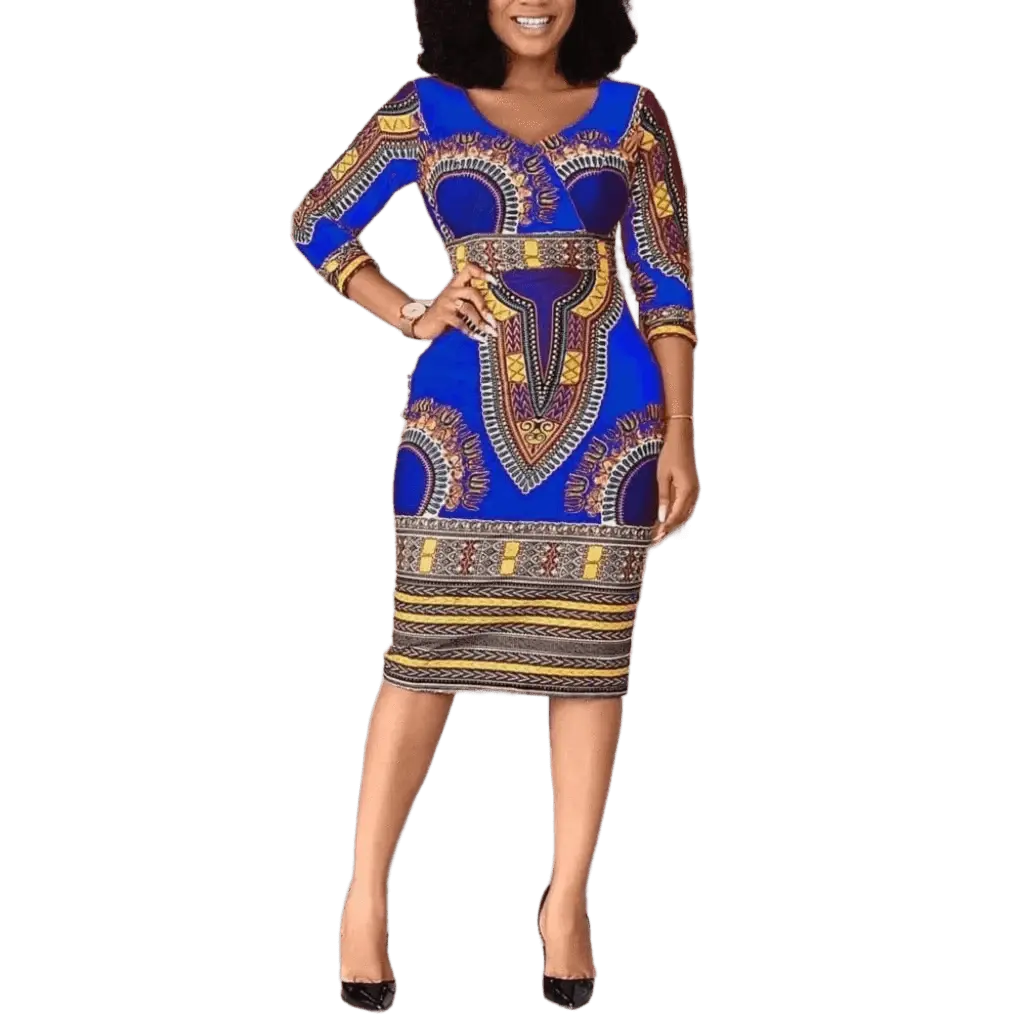 Europe Pecan Rochelle Midi Dress