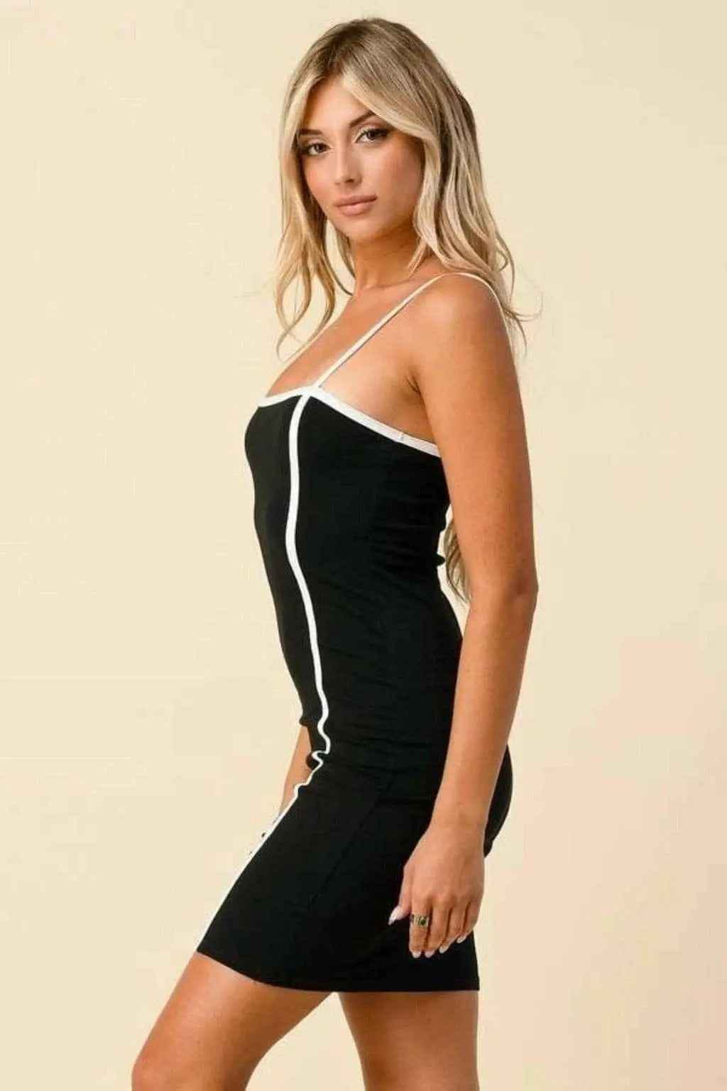 Ribbed mini dress style view - Epicplacess