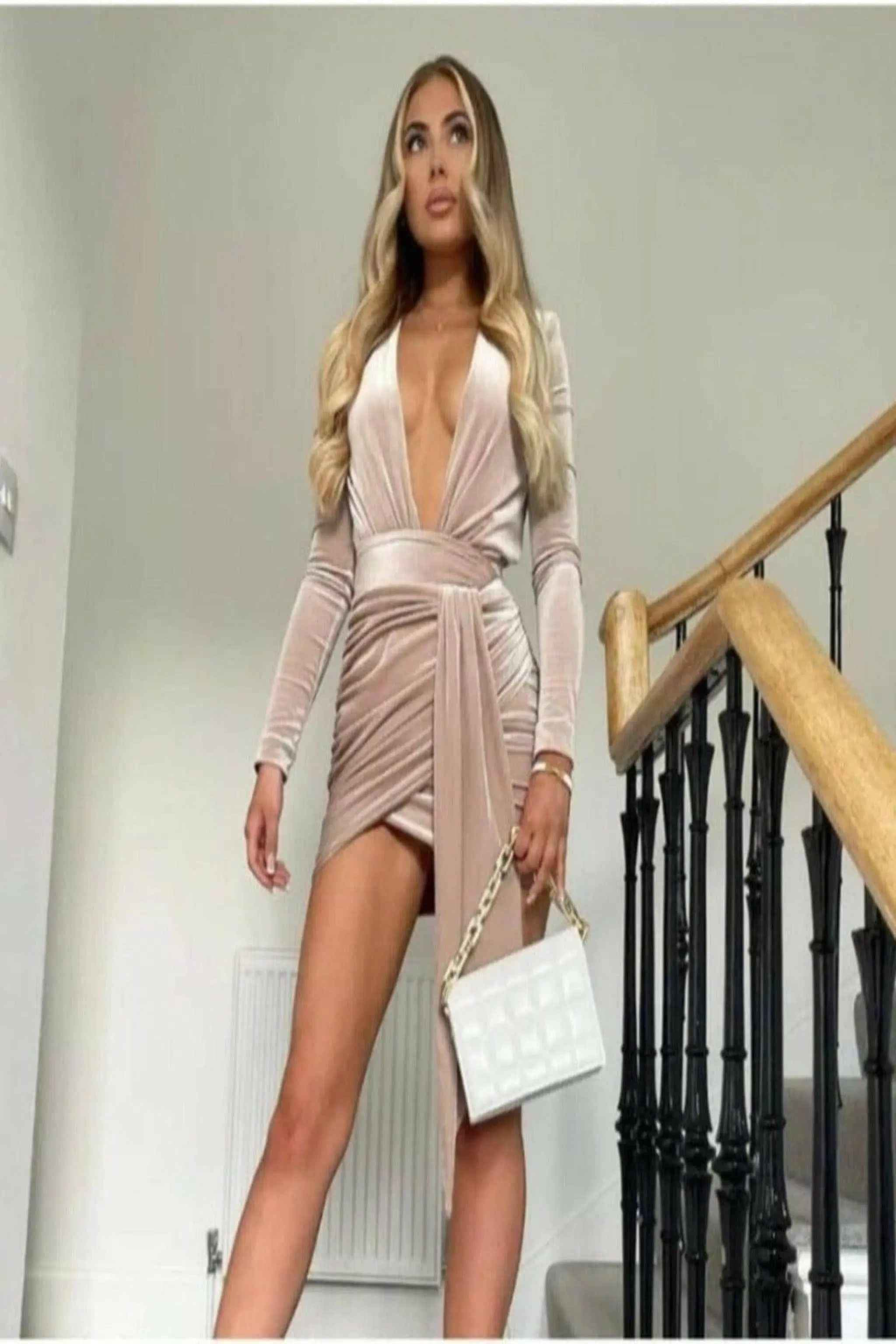 Paris Dream ruffle dress front view - Epicplacess