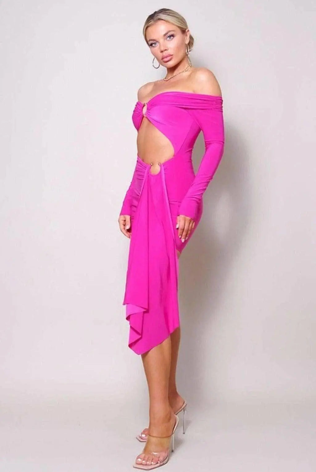Ring Out Off Shoulder Mini Dress DRESS Epicplacess