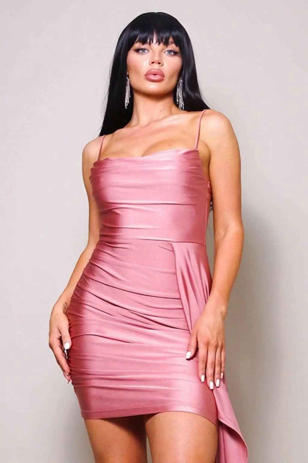 Pink mini dress - Epicplacess