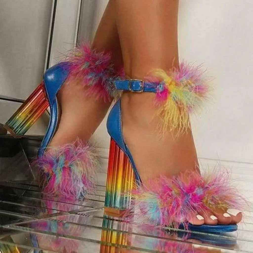 Sandal heels front view - Epicplacess