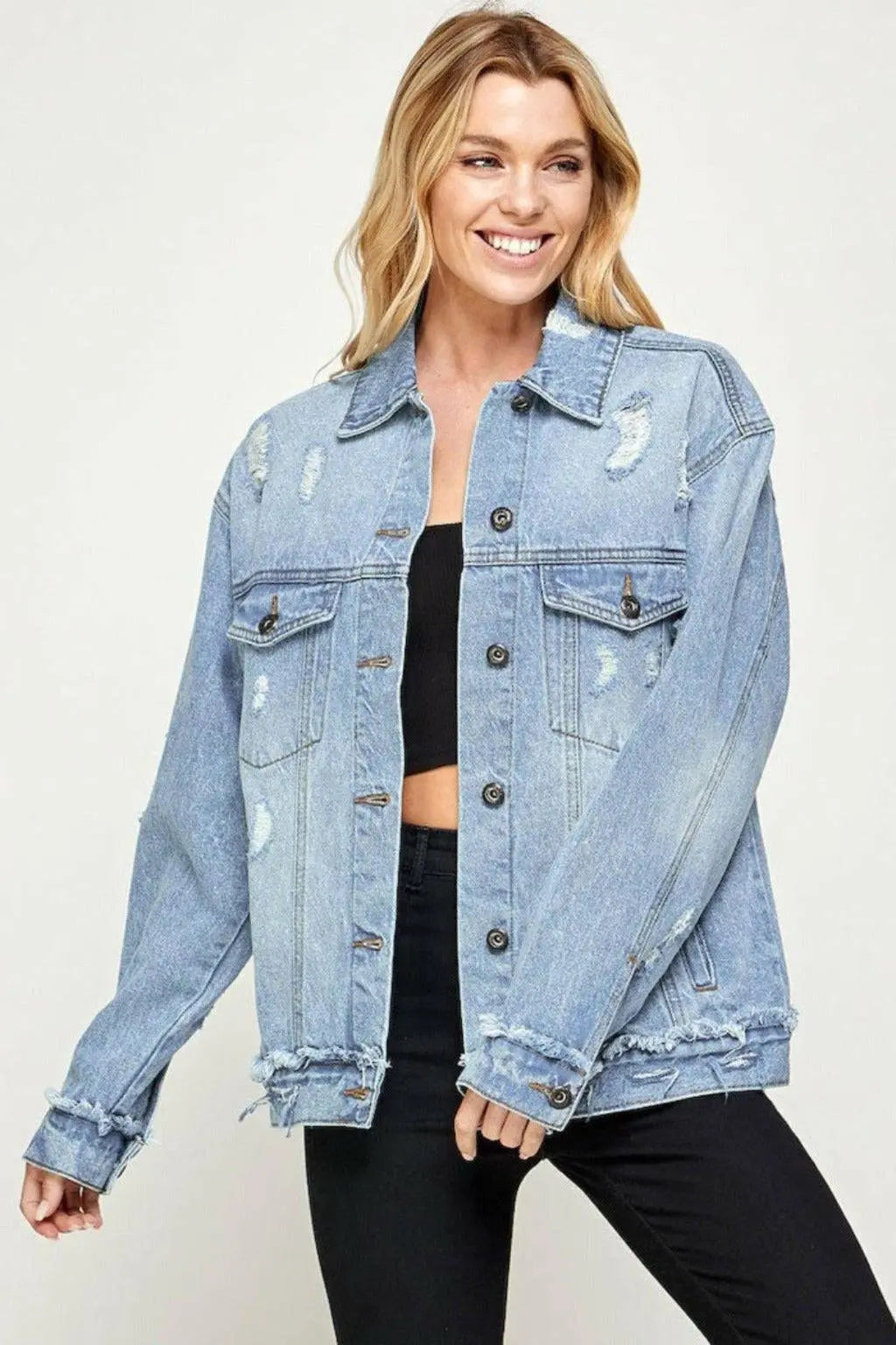 High Standards 90's Boyfriend Denim Jackets - Epicplacess