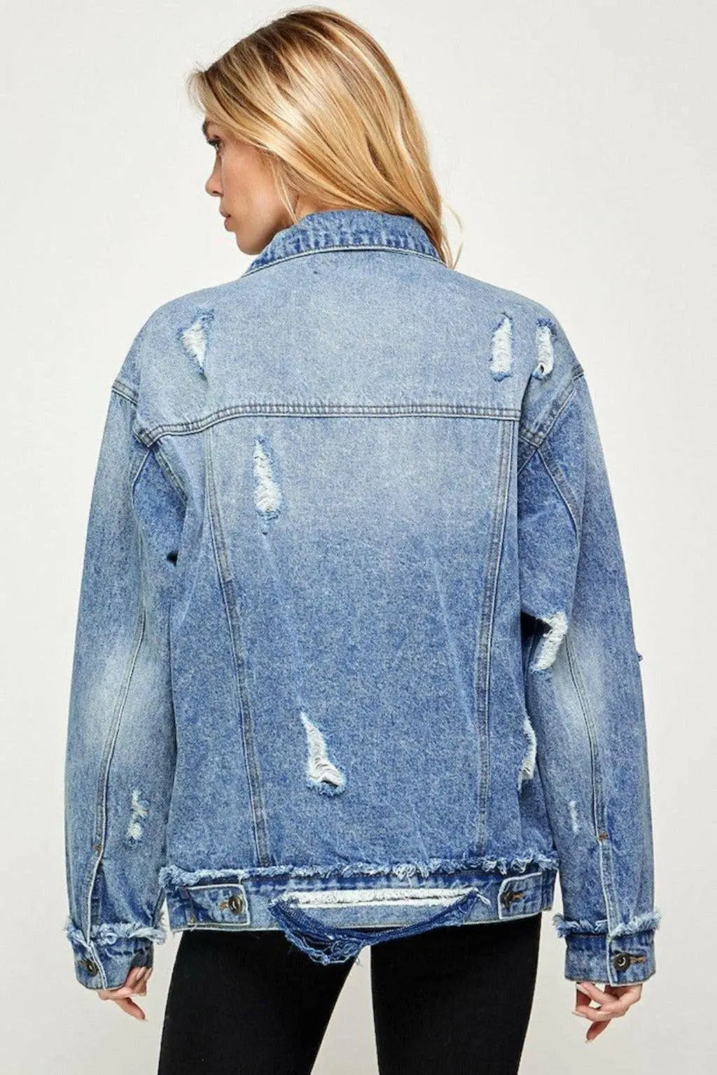 High Standards 90's Boyfriend Denim Jackets - Epicplacess