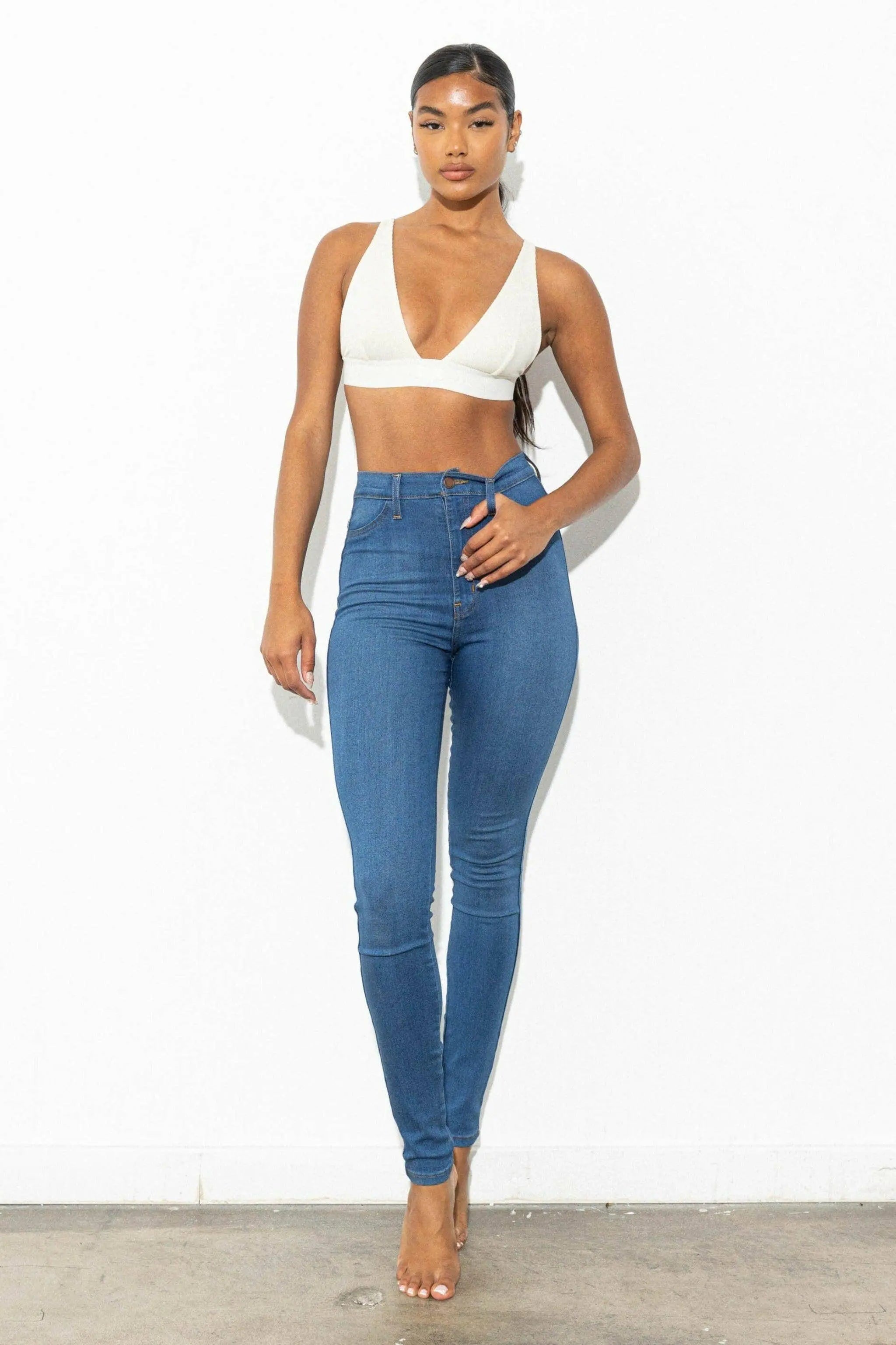 Super Smoothing Stretch Skinny Jeans - Epicplacess