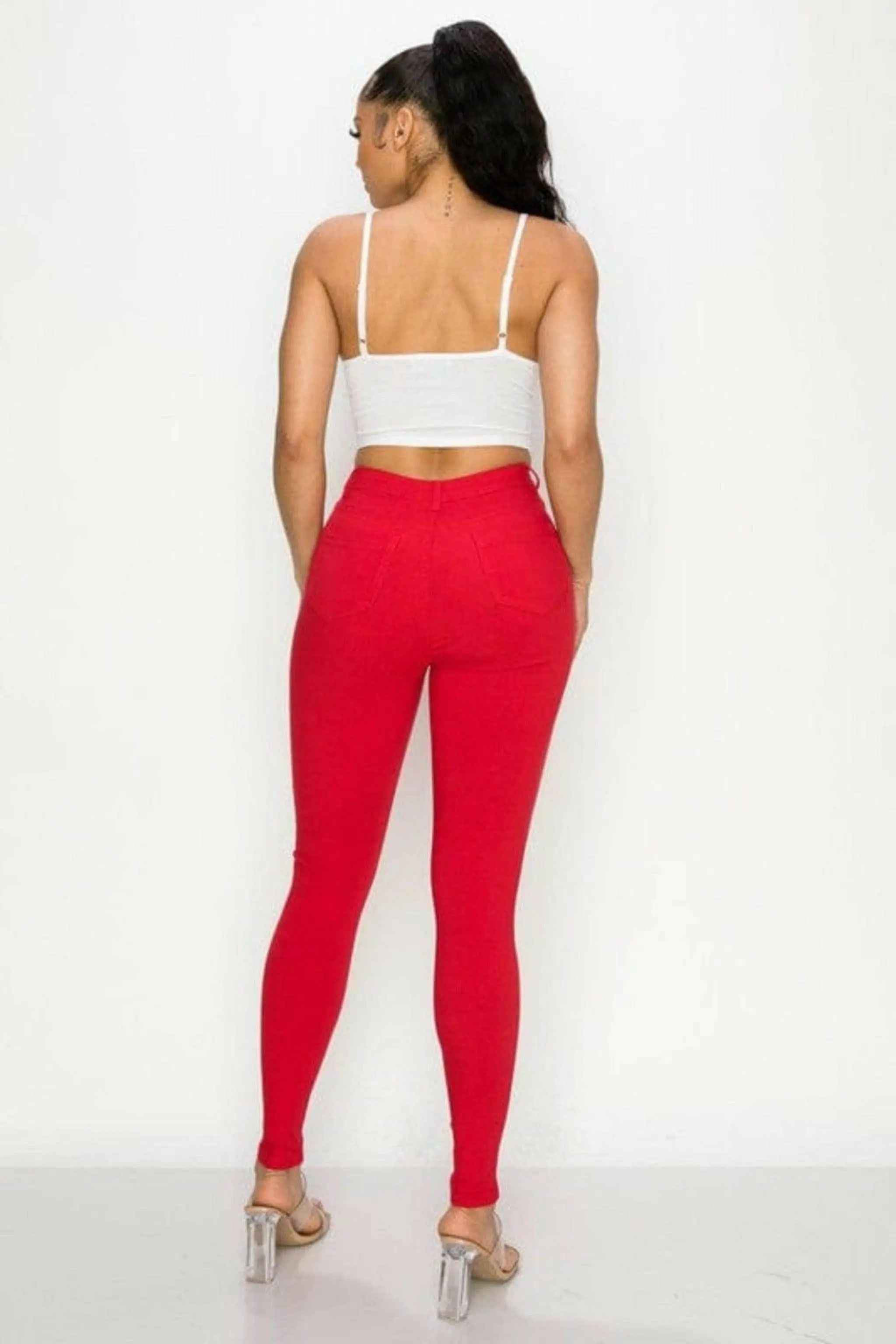 Skinny jeans back view - Epicplacess