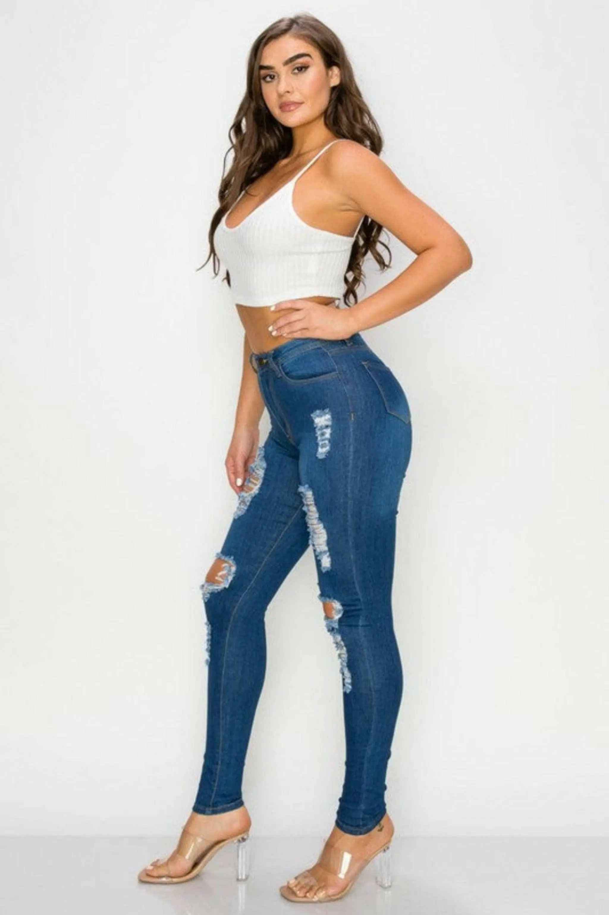 OOTD Vibes high-waisted jeans - Epicplacess
