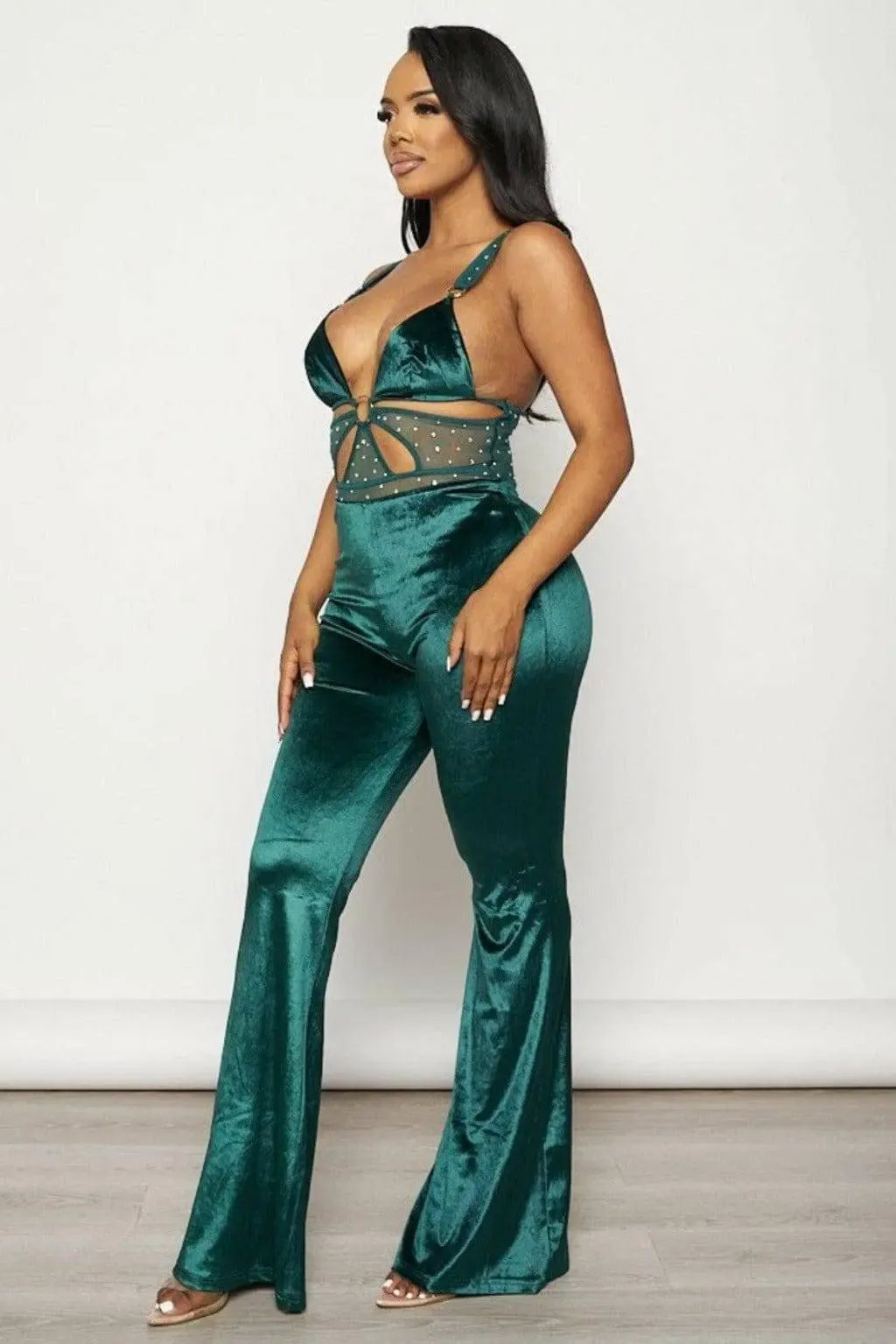 Velvet jumpsuit - Epicplacess