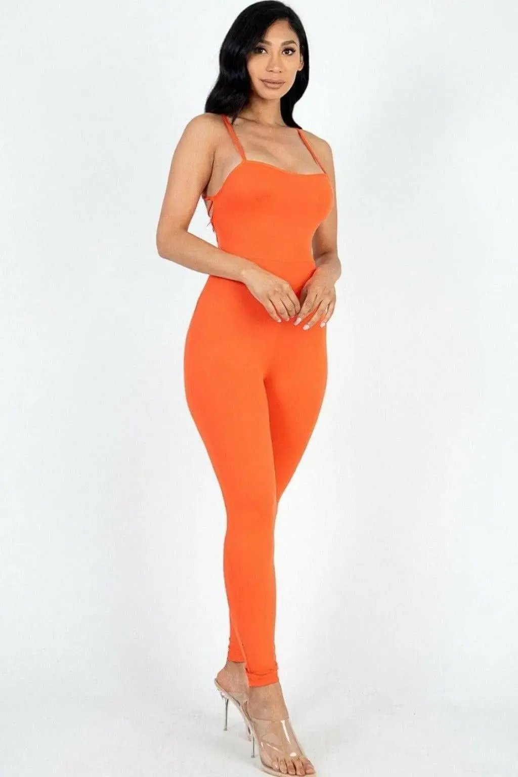 Cotton jumpsuit front view - Epicplacess