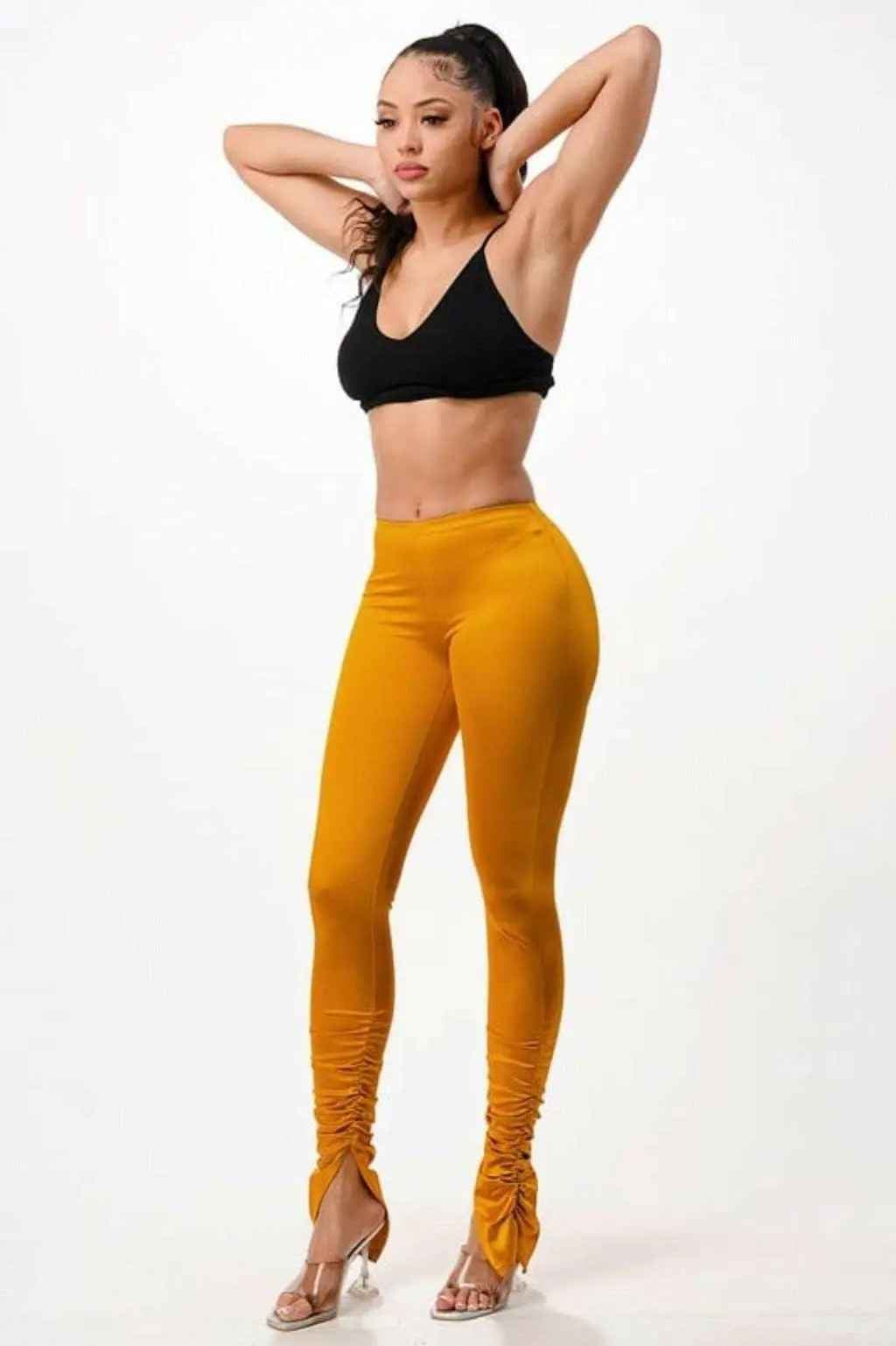 Sateen pants side view - Epicplacess