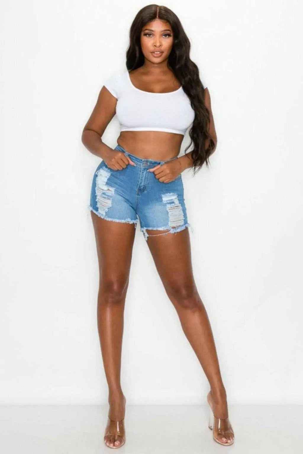 Stay Cool denim shorts - Epicplacess