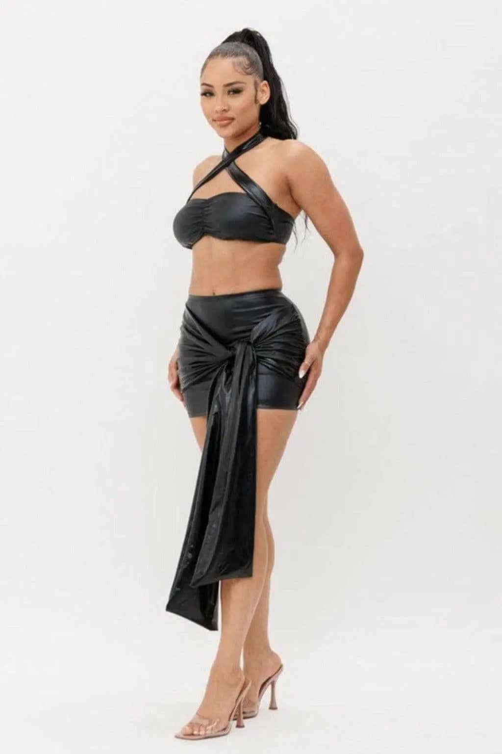 Top and skirt set close detail - Epicplacess