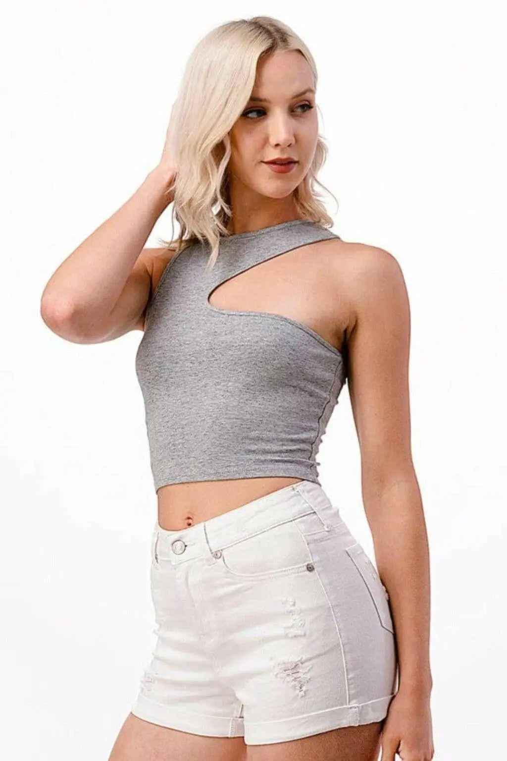 Grey tank top - Epicplacess