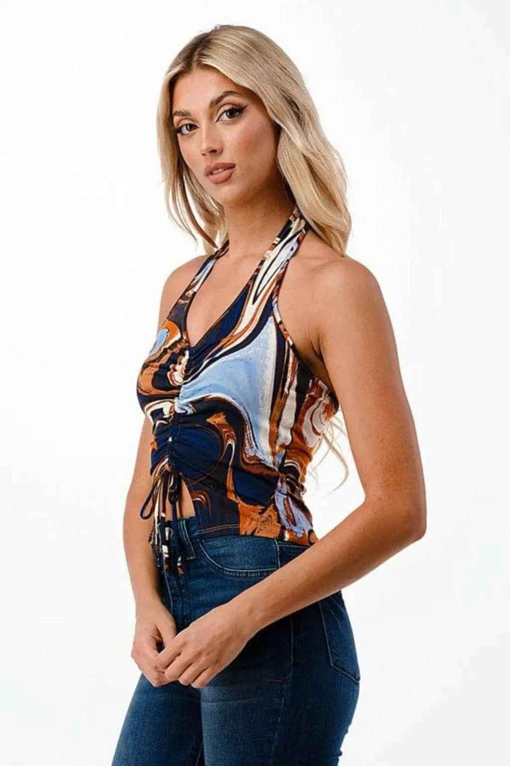 Halter crop top detail - Epicplacess