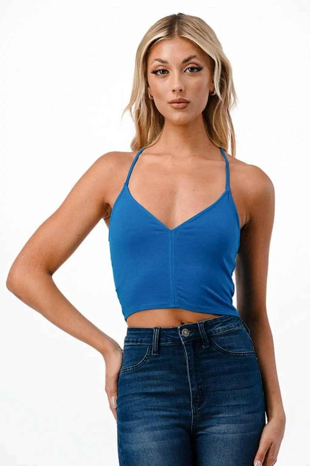 Y2K halter top color detail - Epicplacess
