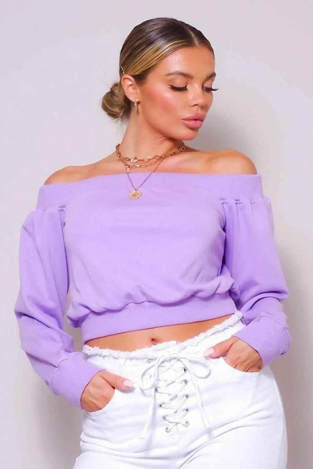 Wanderlust Vibes Off Shoulder Tops