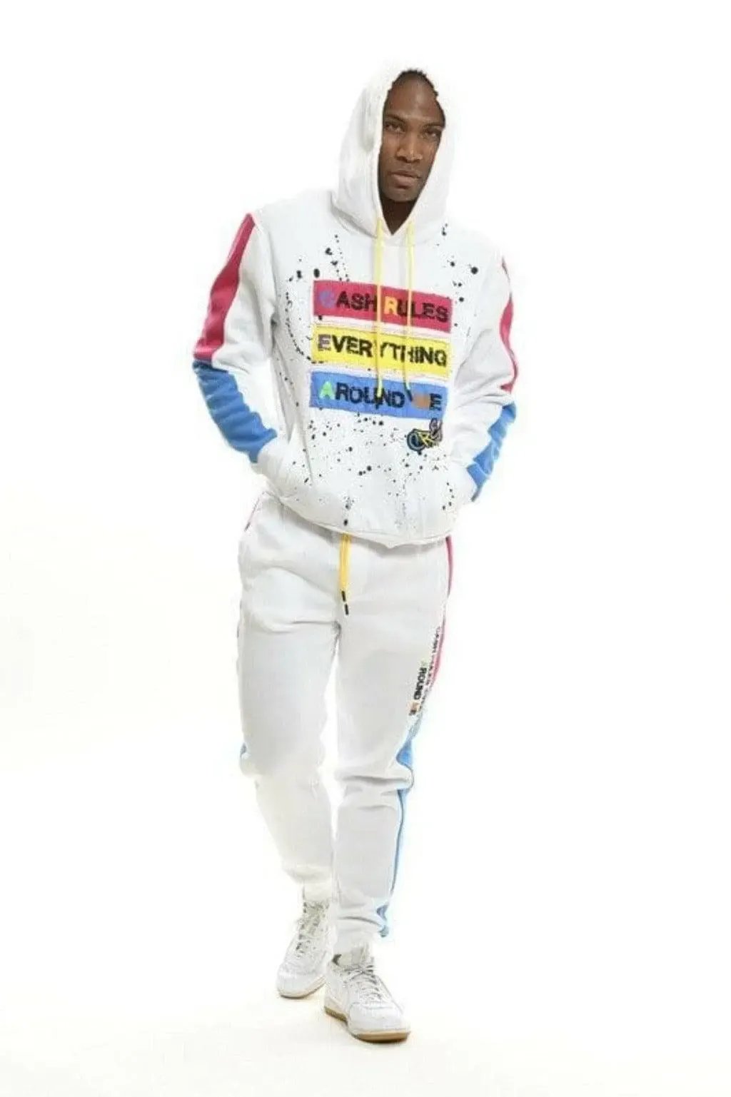 Stay Cozy cream fleece tracksuit - Epicplacess