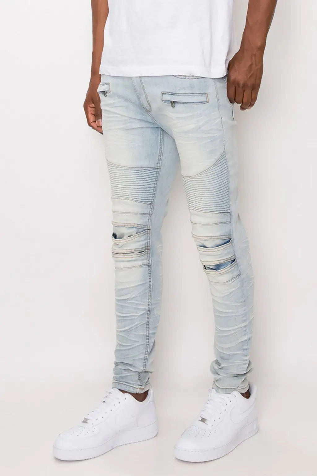 Get Started Stacked shayla skinny flare jeans - Epicplacess