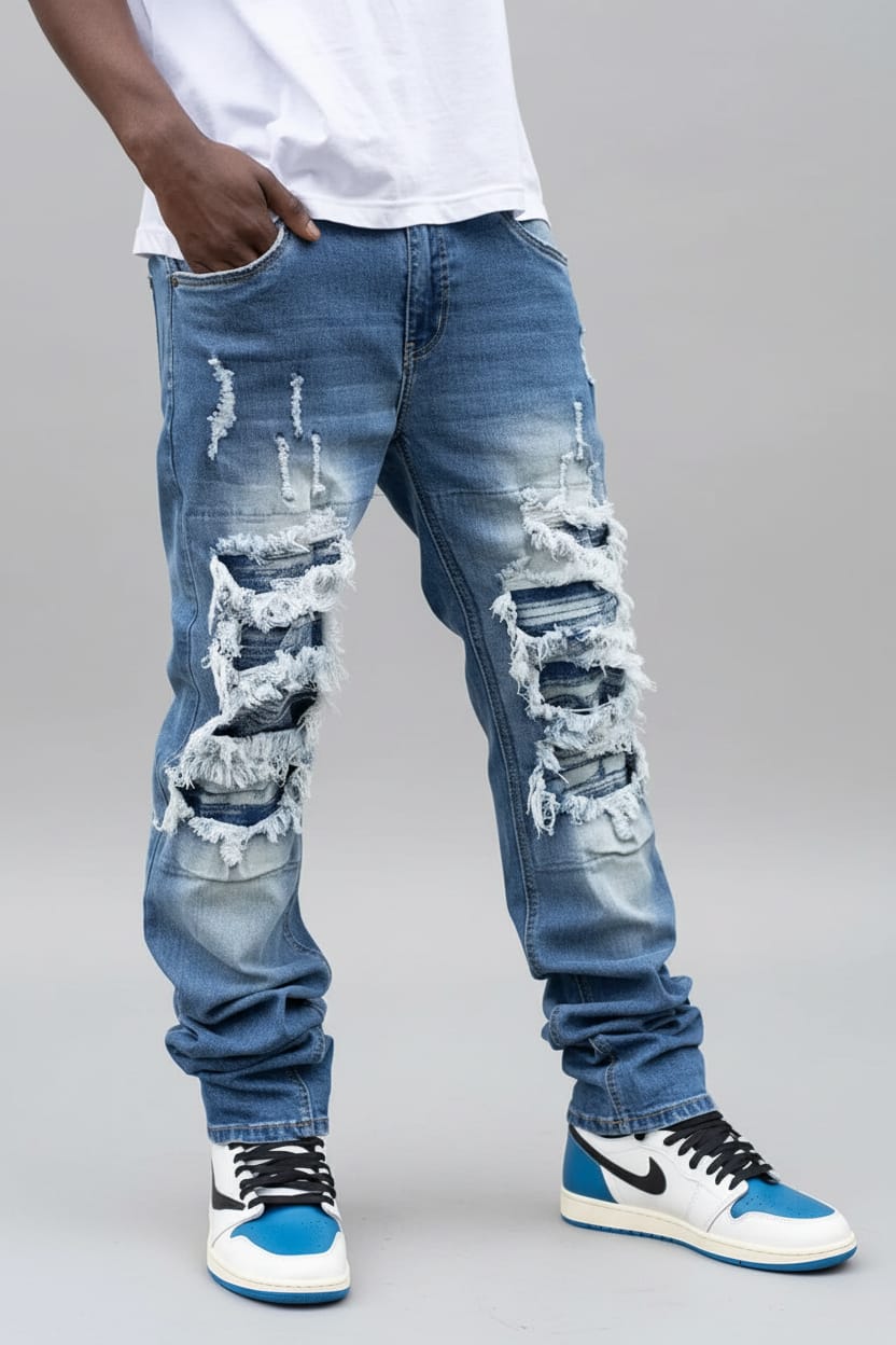 Ripped skinny jeans final view - Epicplacess