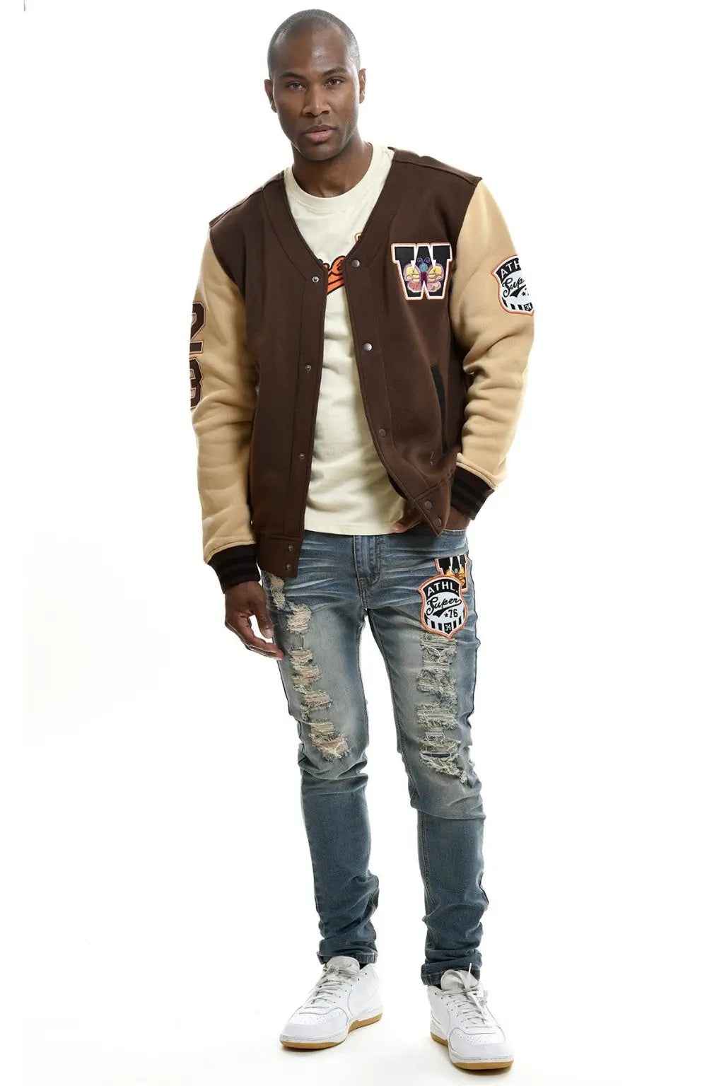 Super Skinny Ahead Of The Game Ripped Stacked Jeans - Epicplacess