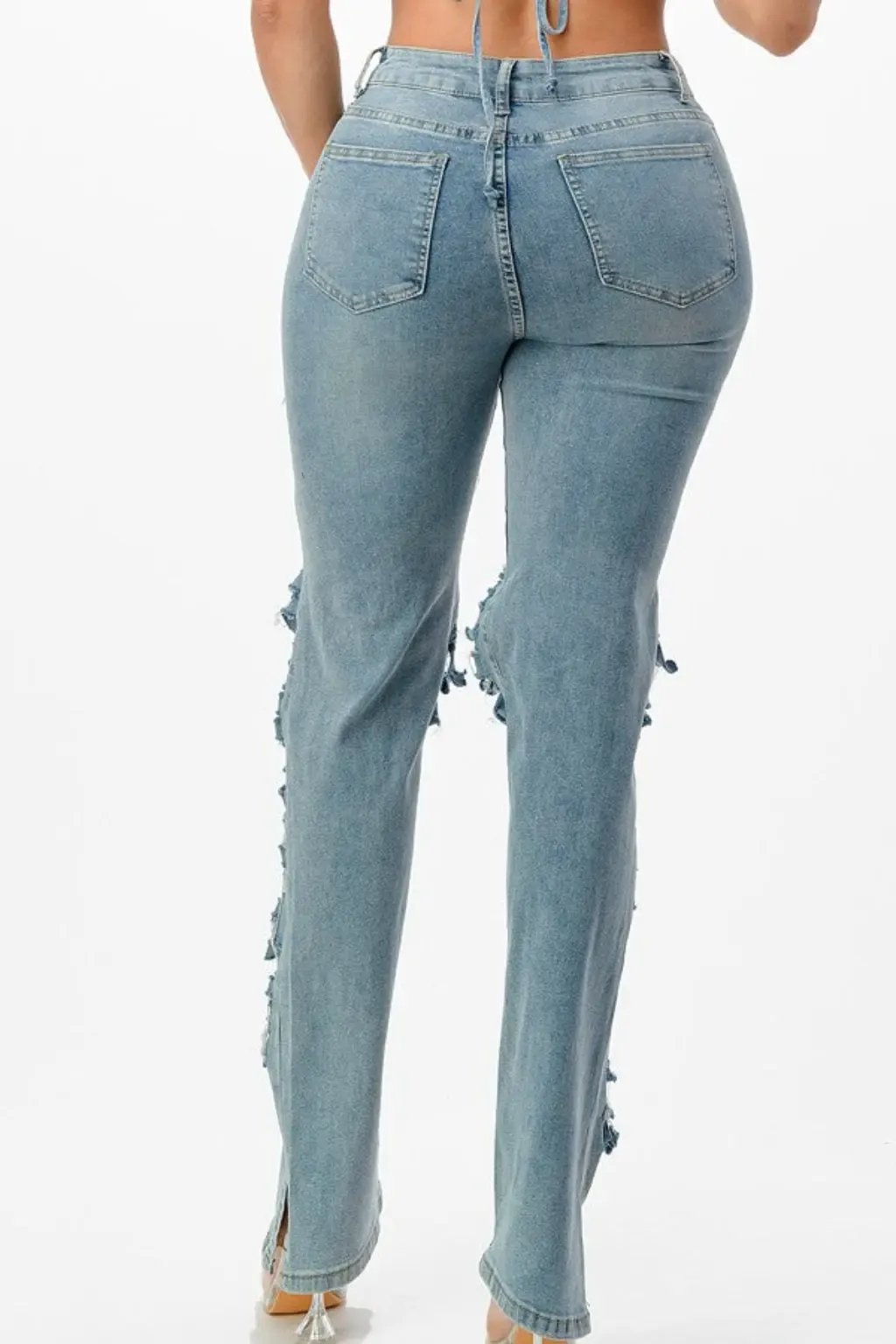 Light wash jeans detail - Epicplacess