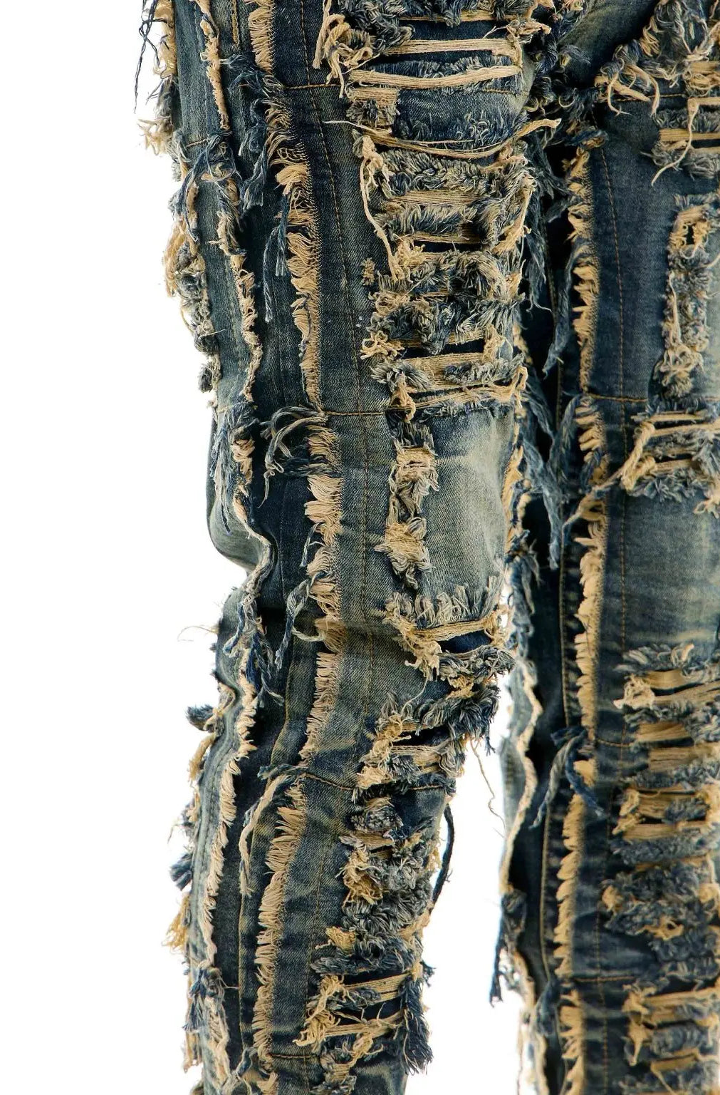 Epix It Distressed Jacquard Skinny Jeans jeans Epicplacess