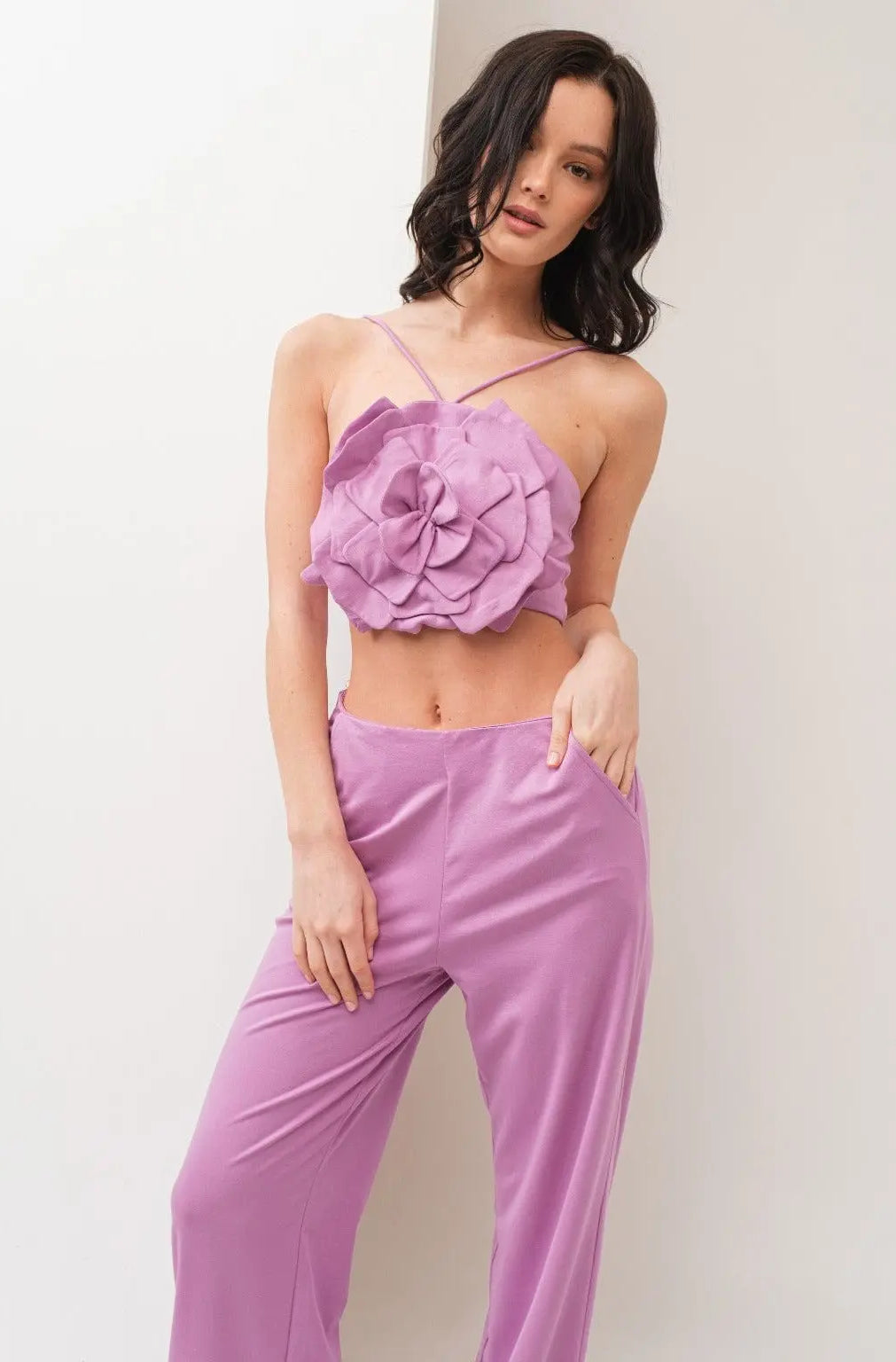 Flower Me Forever Jumpsuits - Pink/Black jumpsuits Epicplacess