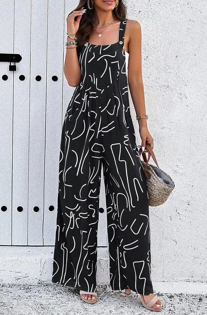 Baby Print Baggy Jumpsuits - Green jumpsuits Epicplacess