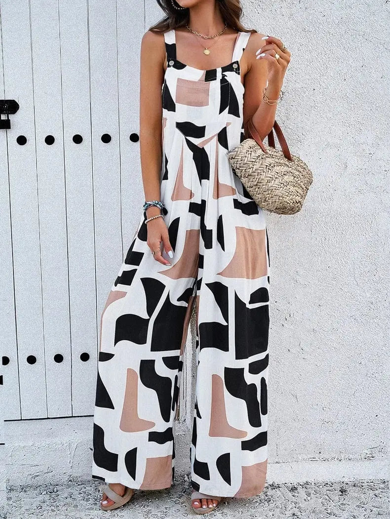 Baby Print Baggy Jumpsuits - Green jumpsuits Epicplacess S Coffe