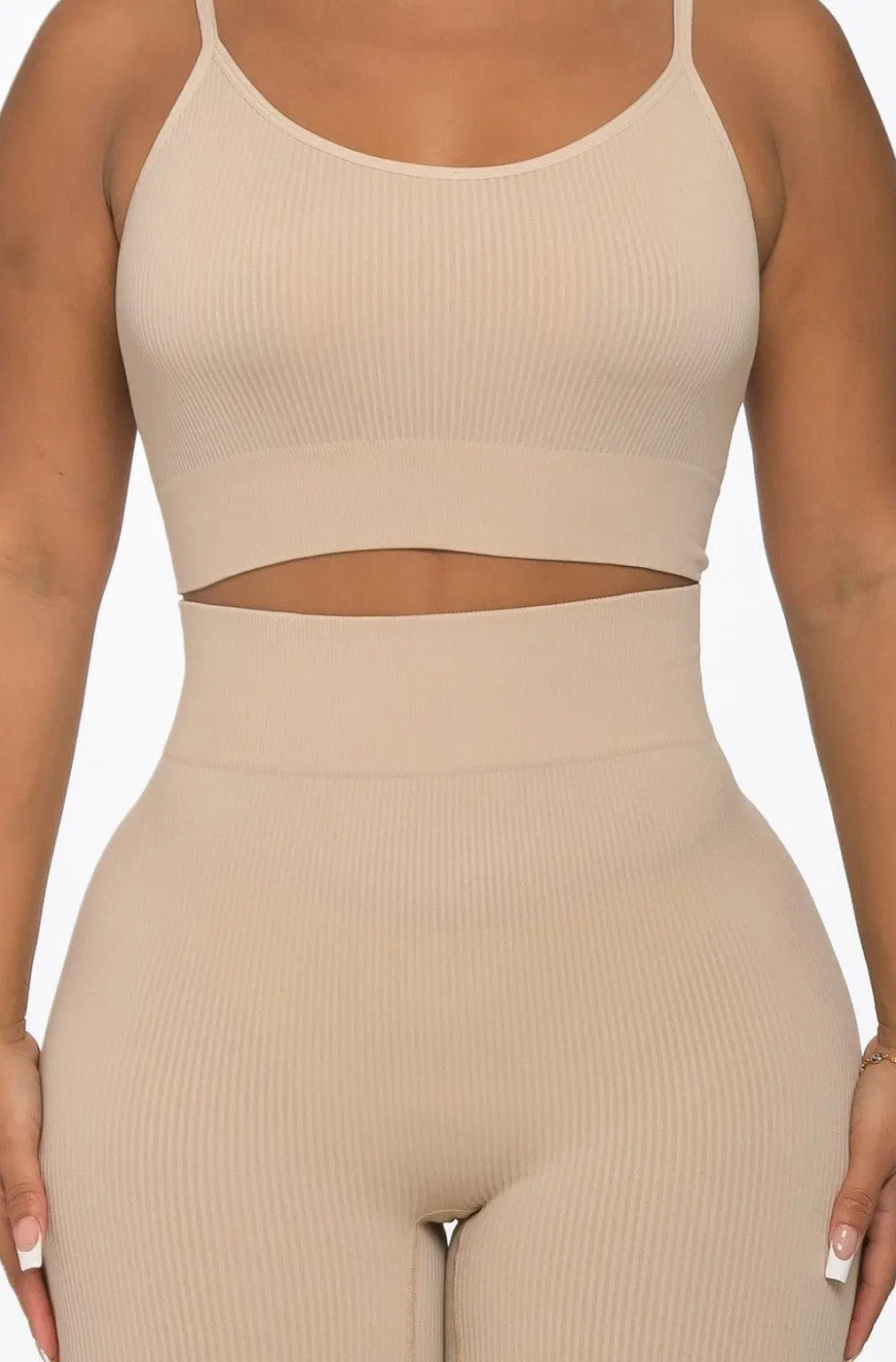 Accelerate Ombre Active Set - Khaki Shorts Epicplacess