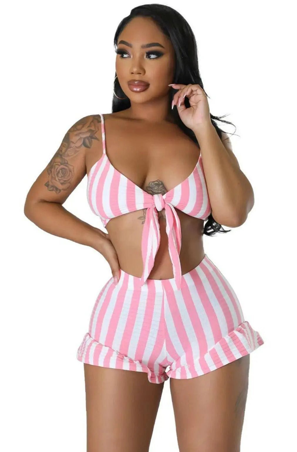 Better Believe It shorts Outfift Set - Pink Shorts Epicplacess