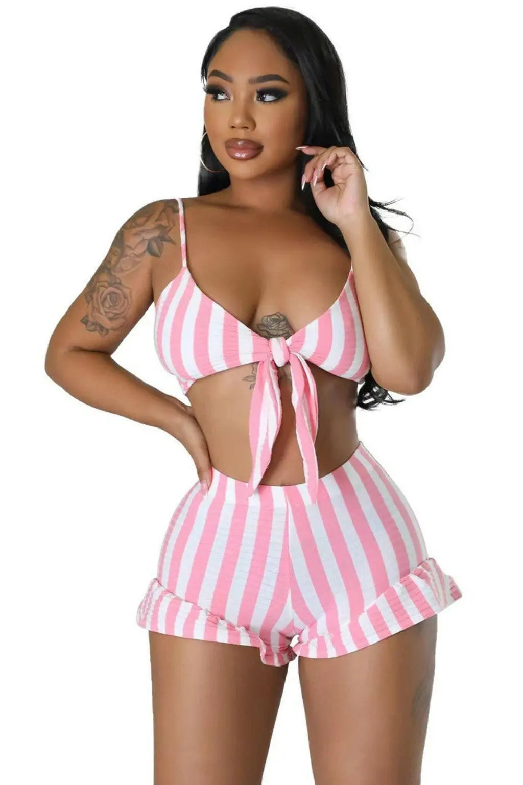 Better Believe It shorts Outfift Set - Pink Shorts Epicplacess