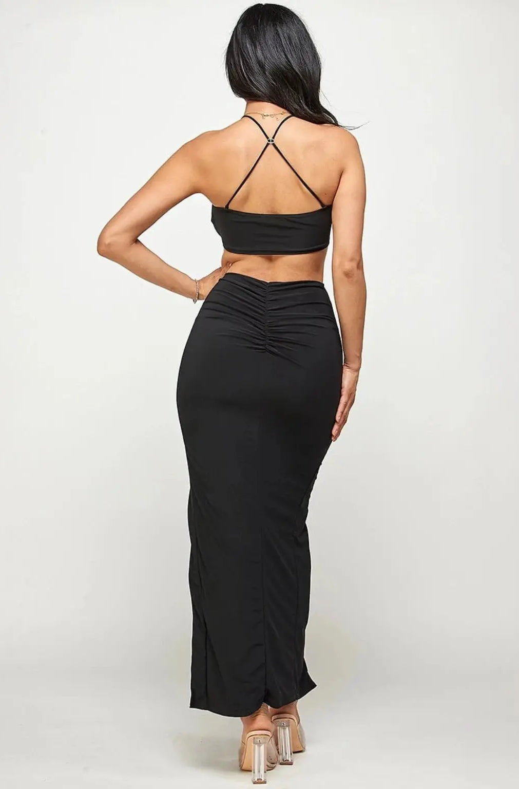 Double Clarissa Skirt Set -Blue SKIRT Epicplacess