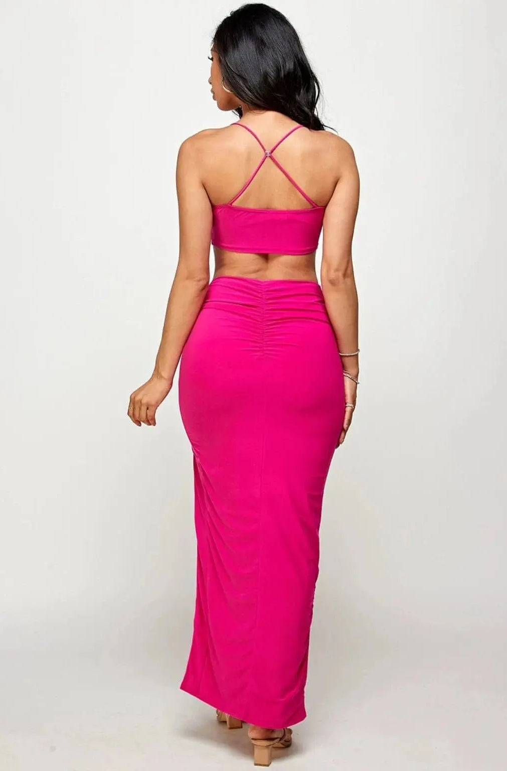 Double Clarissa Skirt Set -Blue SKIRT Epicplacess L Pink