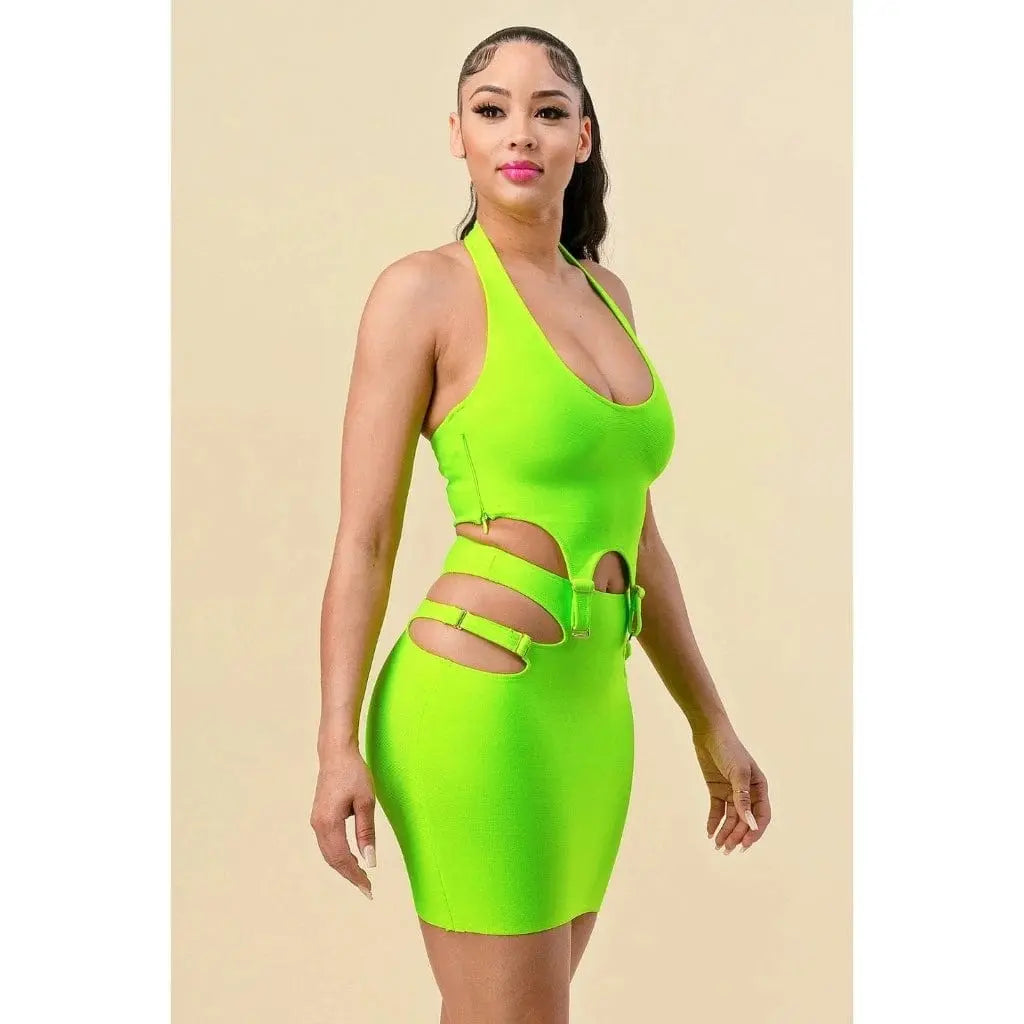 Missing Bae I'm Glowing Skirt Set - Brown - Epicplacess