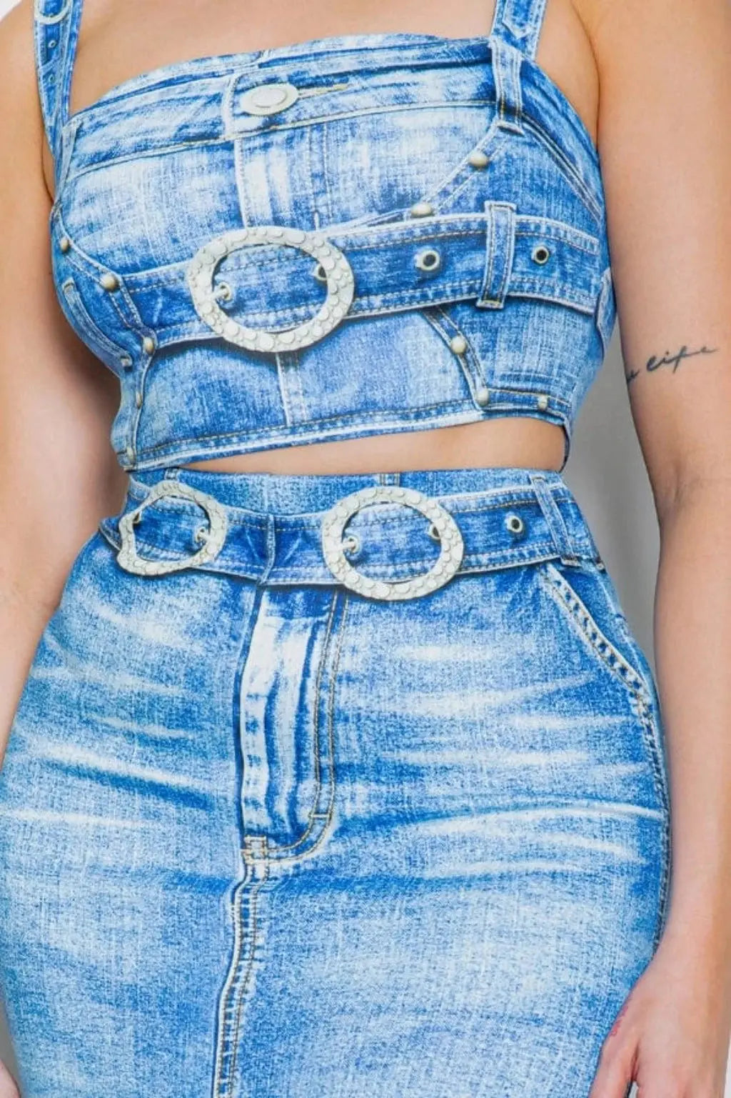 Billie Low Slung Effect Skirts Sets - Epicplacess