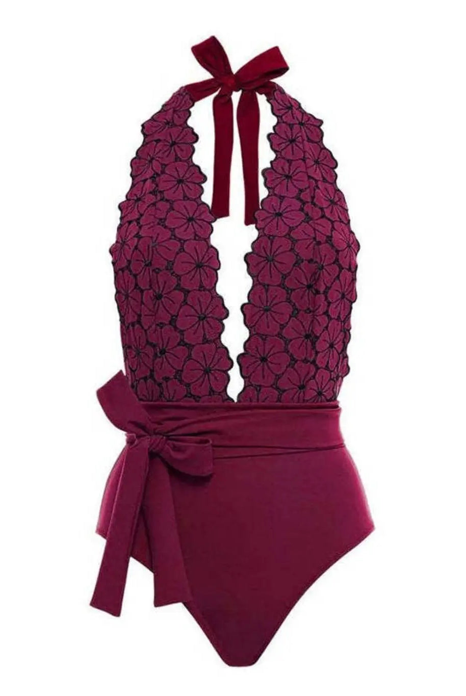 Floral Garden Swimsuit Swimsuit Epicplacess M Green