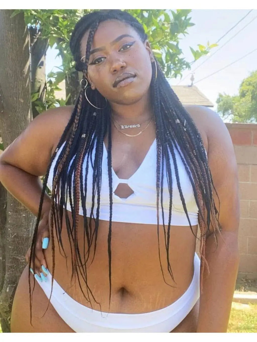 White medium-stretch swimsuit - Epicplacess