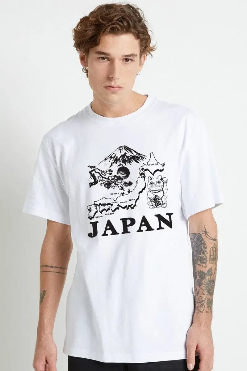 Black graphic T-shirt side view - Epicplacess