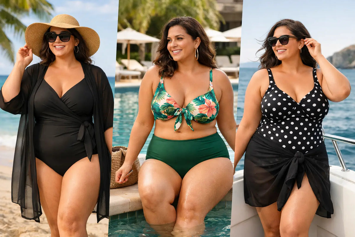 How to Style Plus Size Swimwear for Every Plan