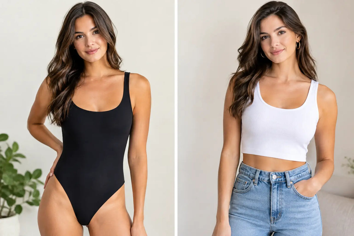 Bodysuit Versus Crop Top for Every Plan