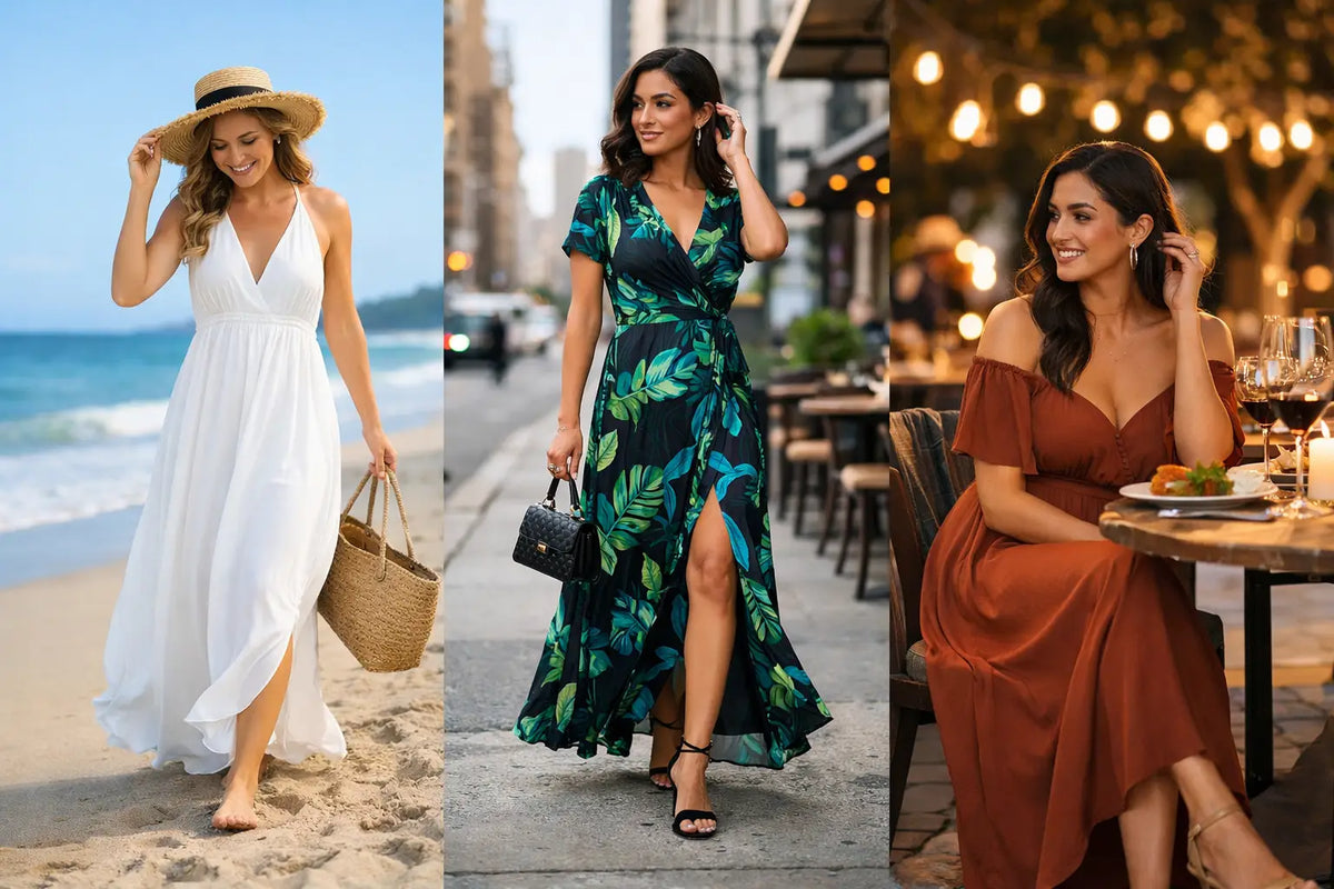 How to Style Maxi Dresses for Every Plan
