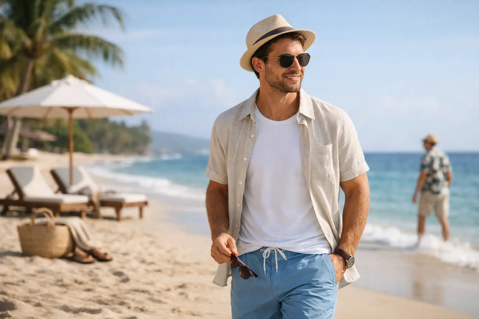 Beach Vacation Outfits Men Will Actually Wear