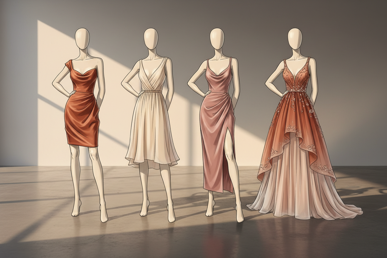 Cocktail Dress Length Guide Mini Knee-Length Midi or Maxi?