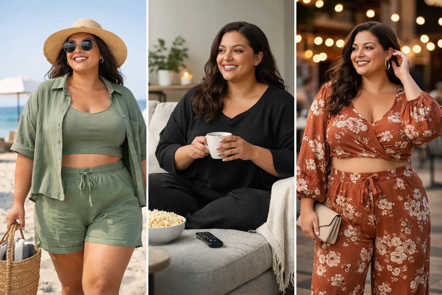 Plus Size Matching Sets for Every Weekend Plan