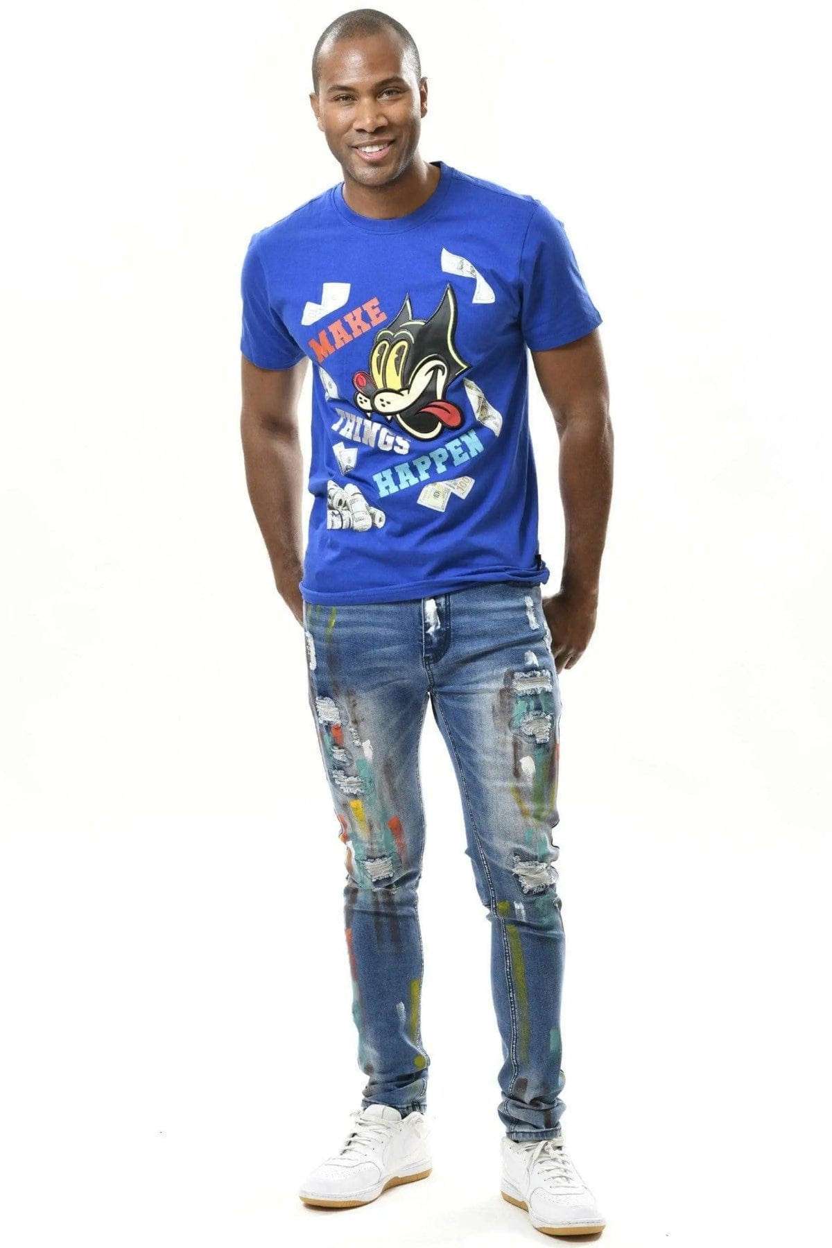 Men's tapered denim jeans - men's jeans fit guide