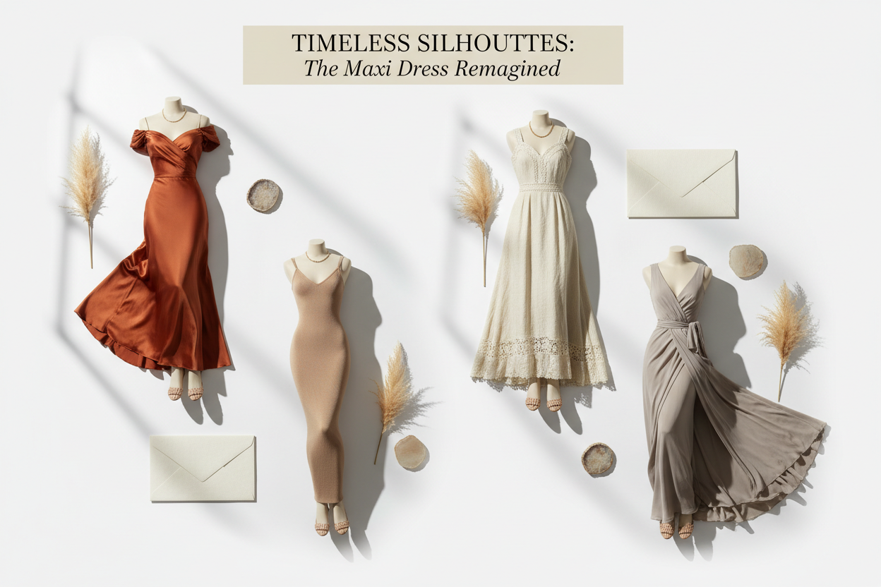 Maxi Dress Styles Explained: Off-Shoulder, Empire Waist, Bodycon, and More