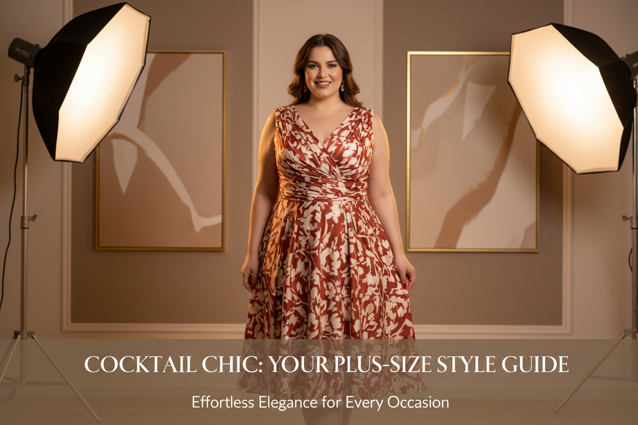 Plus Size Cocktail Dresses: Fit, Support and Styling Guide